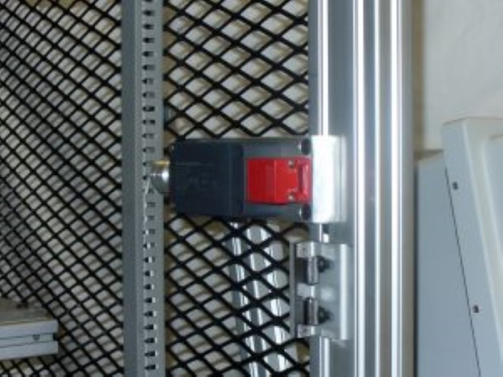 Closeup of LD 1218 safety lockout